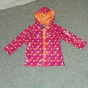 Pink Platinum Raincoat